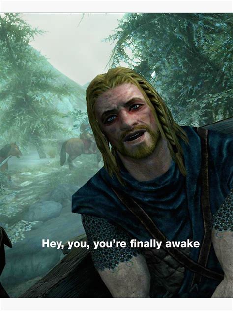 etsy skyrim|you're finally awake skyrim.